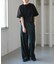 FORK&SPOON　ショルダータックTシャツ
