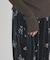 フライボタンベロアパンツ