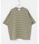 スラブ天竺ボーダーショートスリーブTシャツ