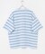 スラブ天竺ボーダーショートスリーブTシャツ
