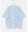 スラブ天竺ボーダーショートスリーブTシャツ