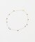 LAPUIS　SV PETIT STONE NECKLACE
