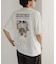 FORK&SPOON　バックプリントTシャツ
