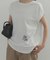刺繍ロゴTシャツ