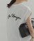 刺繍ロゴTシャツ