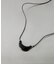 SMELLY so’　onyx crescent necklace