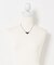 SMELLY so’　onyx crescent necklace