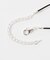 SMELLY so’　onyx crescent necklace