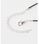 SMELLY so’　onyx crescent necklace