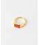 SMELLY so’　carnelian pinky ring