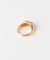 SMELLY so’　carnelian pinky ring