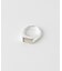 SMELLY so’　smoky quartz pinky ring