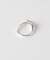 SMELLY so’　smoky quartz pinky ring