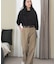 ハイウエストストレッチチノパンツ 26AW