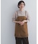 ヘム刺繍スエードライクキャミソール 26AW
