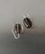 SMELLY so’　smoky quartz pierces