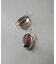 SMELLY so’　smoky quartz pierces