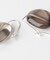 SMELLY so’　smoky quartz pierces