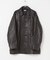 『一部別注サイズ』ANOTHER OFFICE　LEATHER CAR COAT