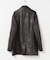 『一部別注サイズ』ANOTHER OFFICE　LEATHER CAR COAT