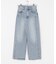 High-Rise Line Denim