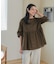 コットンツイル2WAYギャザーブラウス 26AW
