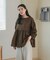 コットンツイル2WAYギャザーブラウス 26AW