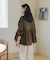 コットンツイル2WAYギャザーブラウス 26AW