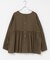 コットンツイル2WAYギャザーブラウス 26AW