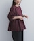 コットンツイル2WAYギャザーブラウス 26AW