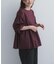 コットンツイル2WAYギャザーブラウス 26AW