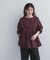 コットンツイル2WAYギャザーブラウス 26AW
