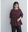 コットンツイル2WAYギャザーブラウス 26AW