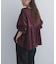 コットンツイル2WAYギャザーブラウス 26AW