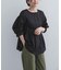 コットンツイル2WAYギャザーブラウス 26AW
