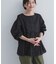 コットンツイル2WAYギャザーブラウス 26AW