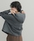 『WEB限定』ダンボールニットバックフレアフーディー 26AW