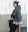 『WEB限定』ダンボールニットバックフレアフーディー 26AW