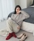 コンパクトラメスウェット 26AW