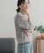 コンパクトラメスウェット 26AW