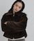 TISSAVEL フェイクファーショートコート