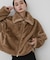 TISSAVEL フェイクファーショートコート
