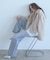 TISSAVEL フェイクファーショートコート