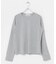 スラブベーシックシアーロンTシャツ