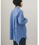 フロントシャーリングシャツワンピース