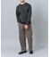 『セットアップ対応／防シワ』ウールジャージークルーネックTシャツ