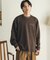 『イージーケア／吸水速乾』シシュウダンボールポンチロングスリーブTシャツ