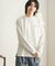 『イージーケア／吸水速乾』シシュウダンボールポンチロングスリーブTシャツ