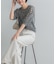 Torrazzo Donna　SHEER SHAGGY TOP