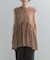 ELENDEEK　SHEER PEPLUM  BLOUSE